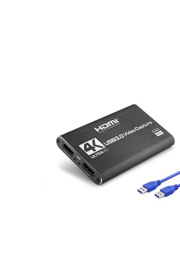 Hdmı Vıdeo Capture Usb3.0 4K Ultra Hd Siyah HDX1358