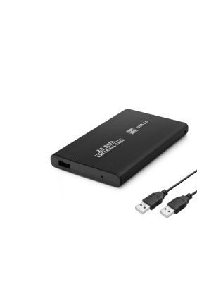 Hdd Kutu Usb2.0 Metal Sata 2.5" Siyah HDX1758