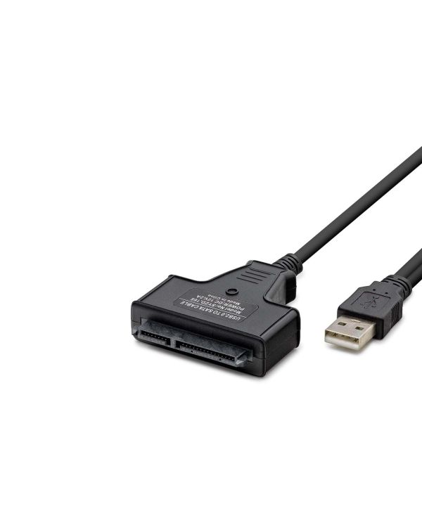 Usb To Sata Kablo 2.5 Güç Girişli 38Cm Siyah HDX7516