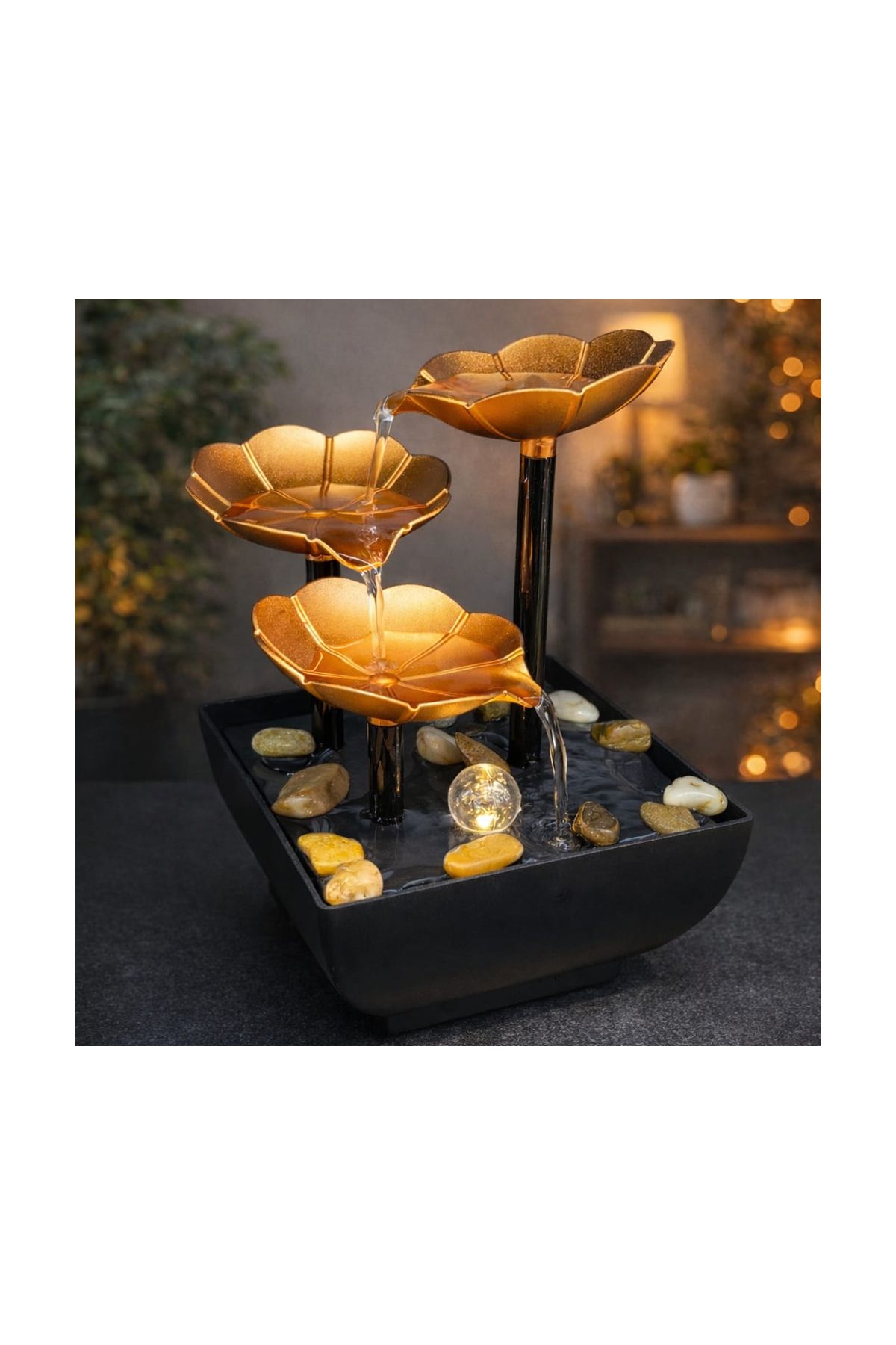 Ledli Tasarım Su Şelalesi