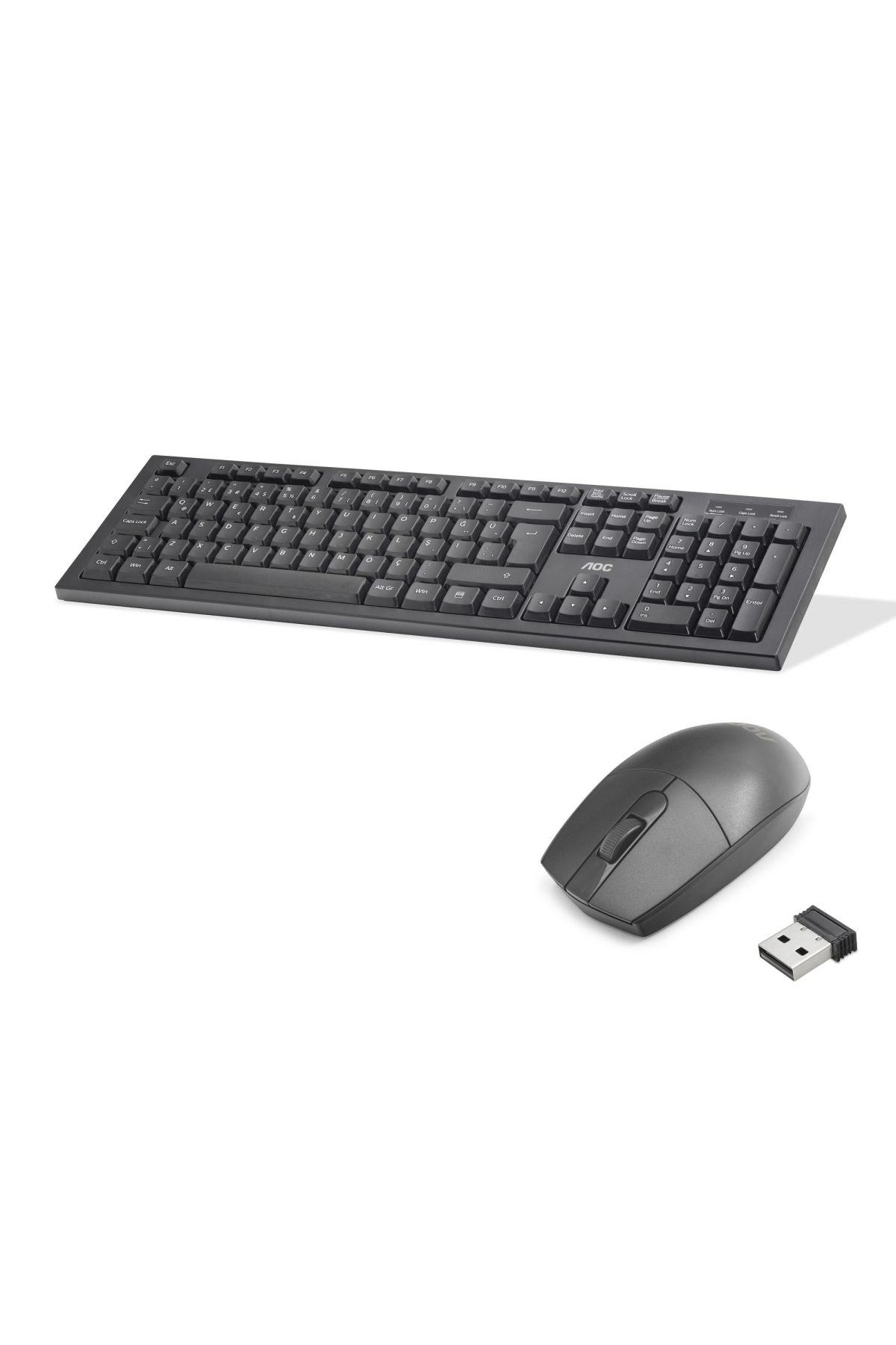 Kablosuz Klavye Ve Mouse Seti Usb - Siyah KM210B/38
