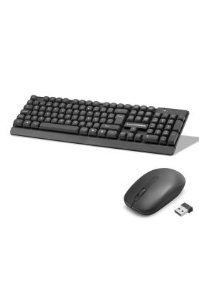 Kablosuz Klavye Ve Mouse Seti - Siyah HD843