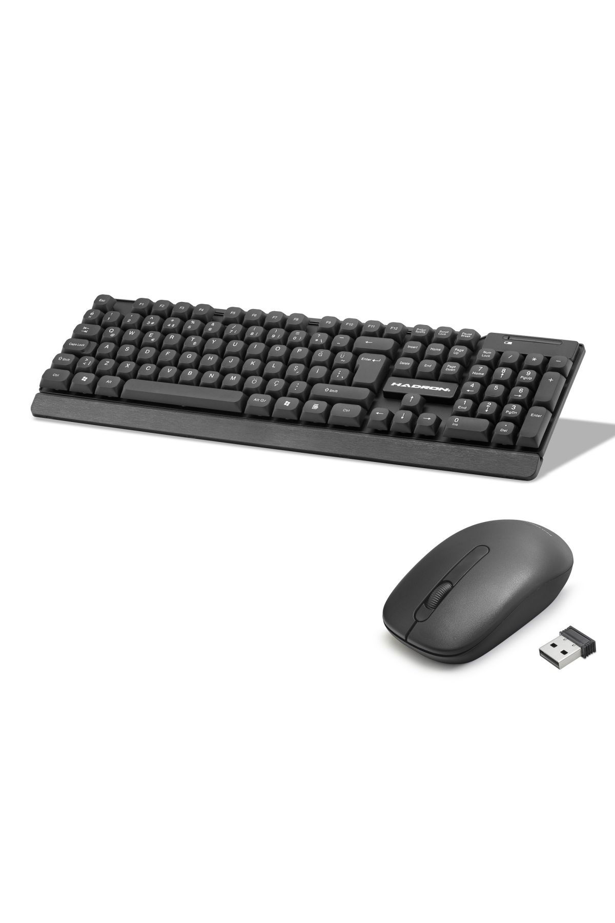 Kablosuz Klavye Ve Mouse Seti - Siyah HD843