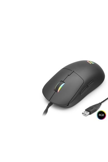 Proyg100B Gaming Mouse 3200 Dpi 6 Tuş Rgb - Siyah