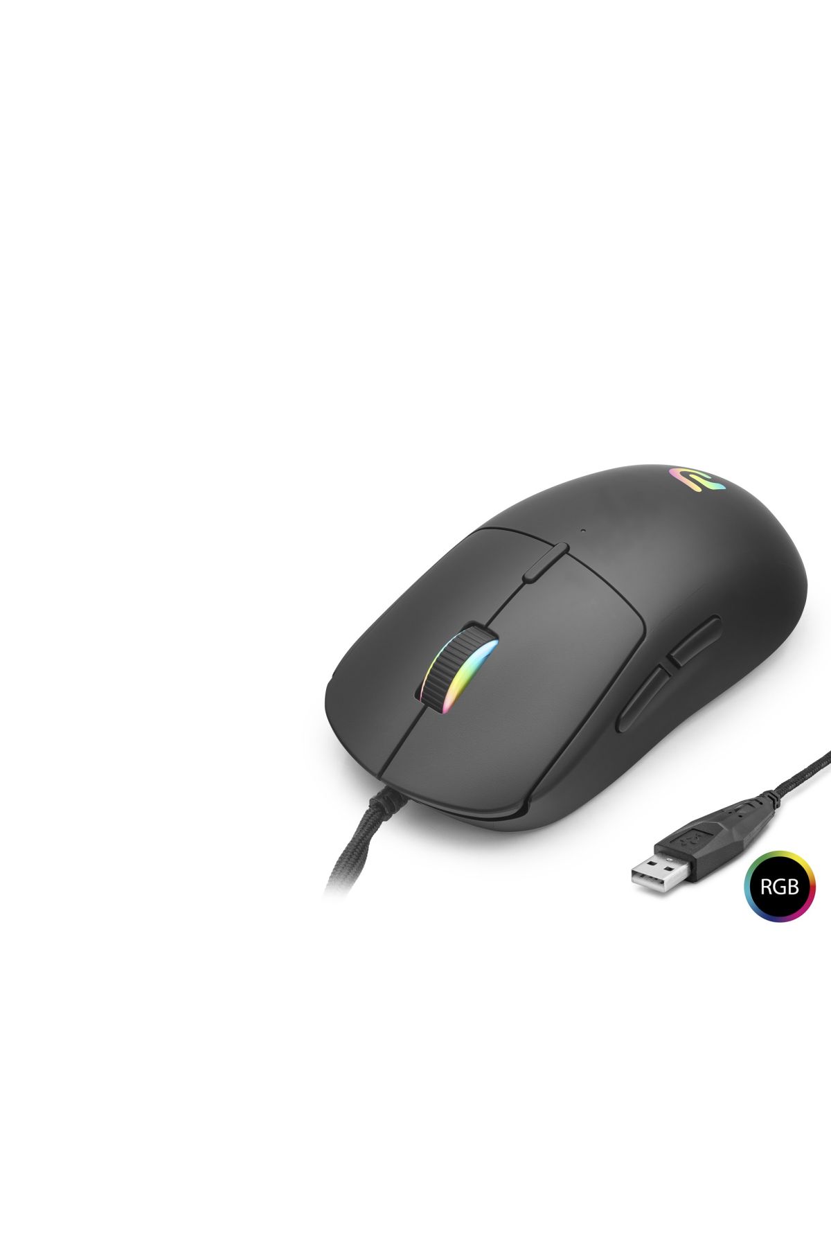 Proyg100B Gaming Mouse 3200 Dpi 6 Tuş Rgb - Siyah