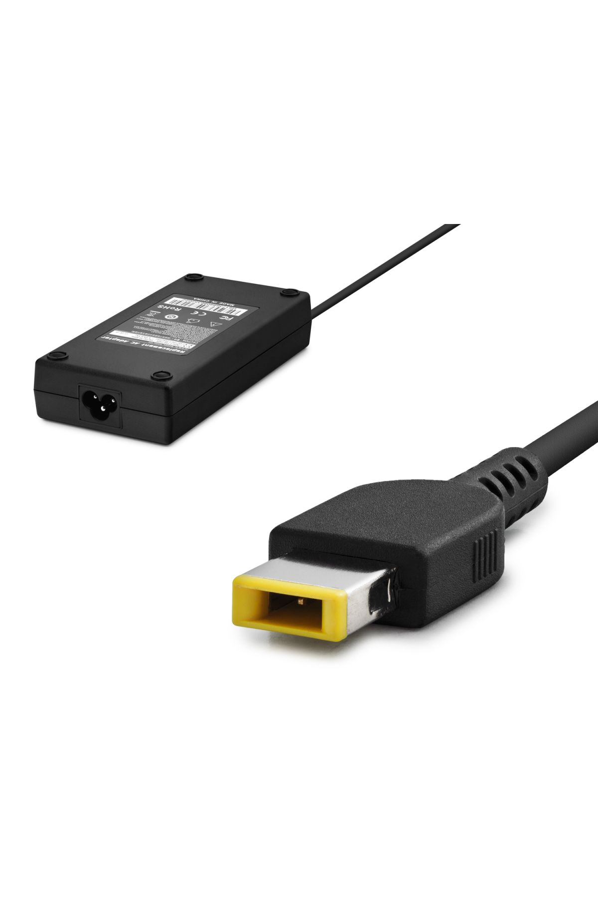 20V 8.5A 170W Laptop Adaptörü - Usb Tip Sarı Kare Uç - Ibm Uyumlu - Siyah GXHH2