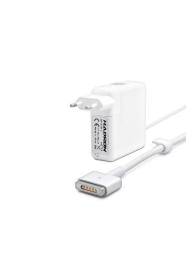 20V 4.25A 85W Laptop Adaptörü - T Tip - Apple Macbook Uyumlu - Beyaz HD795
