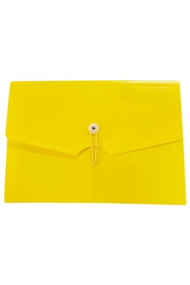 Bigpoint Körüklü Dosya 13 Cepli Lastikli A4 Sarı