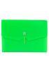 Bigpoint Körüklü Dosya 13 Cepli Lastikli A4 Yeşil