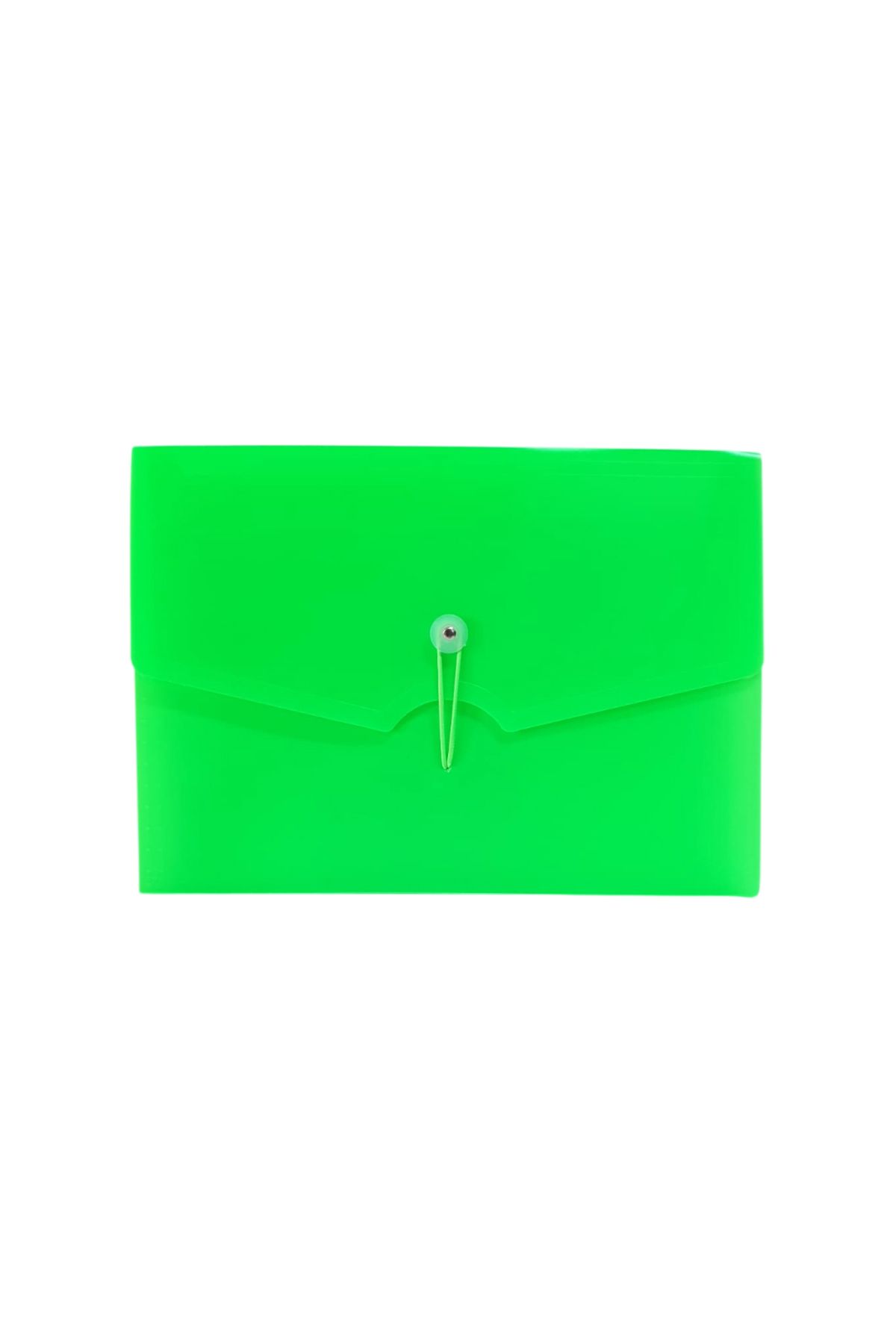 Bigpoint Körüklü Dosya 13 Cepli Lastikli A4 Yeşil