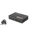 Hdmi Splitter 1080P 3D 1 In 4 Out - Siyah HDX1286