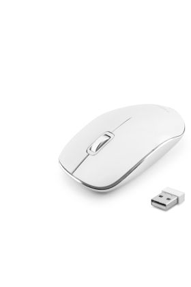 Sessiz Kablosuz Mouse Optik 800/1200 Dpi - Beyaz SPK7323WS