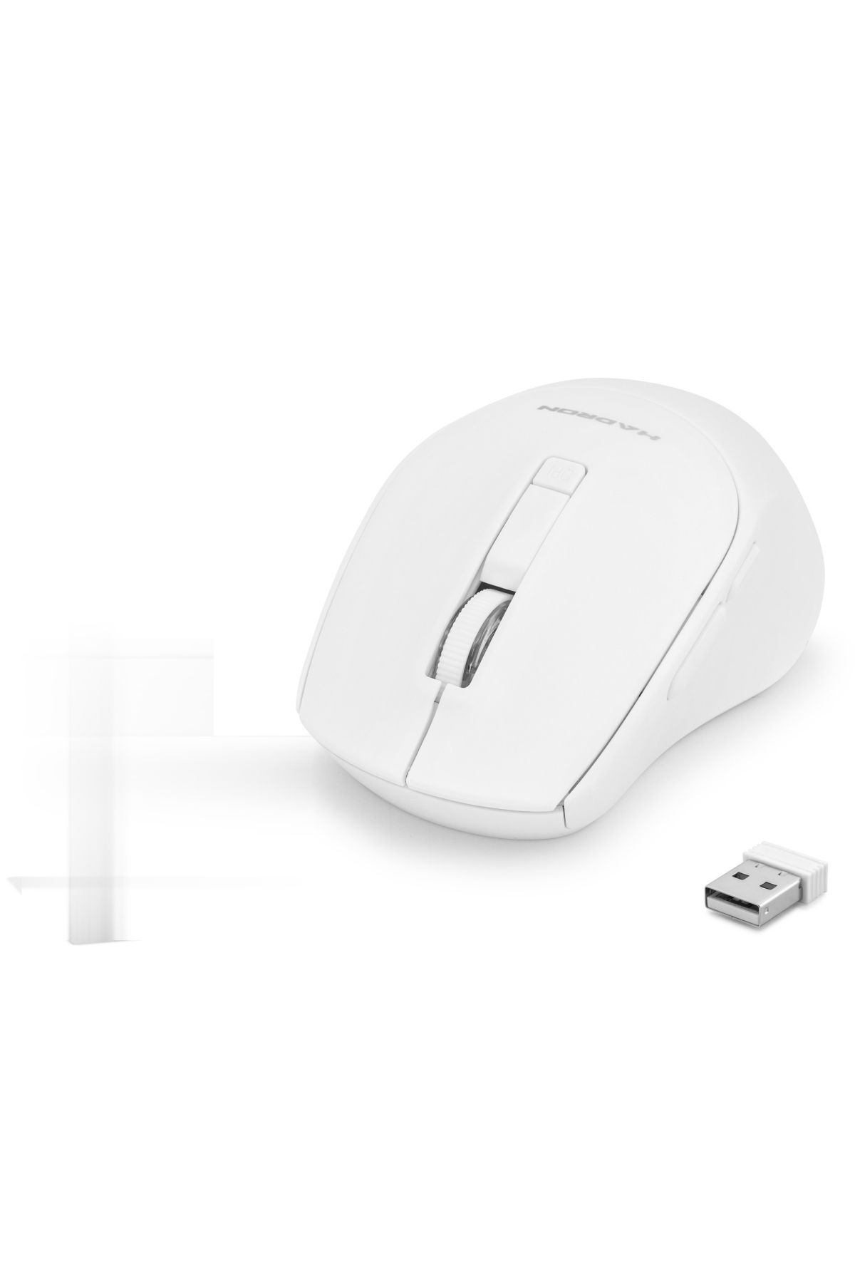 Kablosuz Mouse 600/1600 Dpi - Beyaz HDX3408L