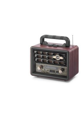 Bluetooth Nostaljik Hoparlör Fm 23.5 X 12 X 19 Cm NS8072BT