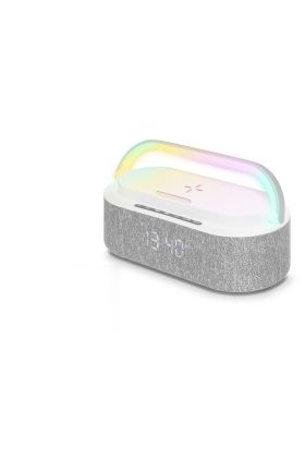 Mini Bluetooth Hoparlör Fm Rgb - Beyaz A915