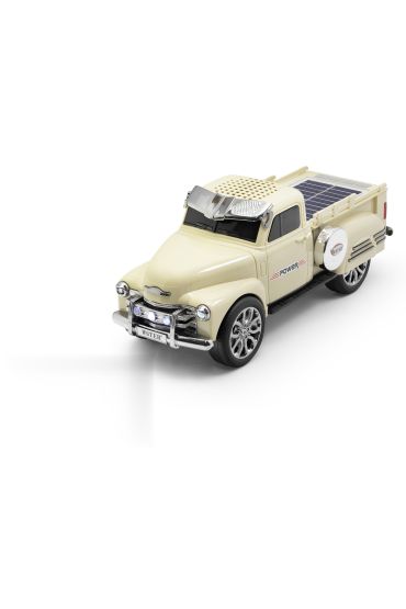 Bluetooth Hoparlör Fm Antika Pickup Tasarımlı - Sarı WS695