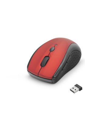 Kablosuz Mouse 800/1600 Dpi - Kırmızı Siyah HDX3405R