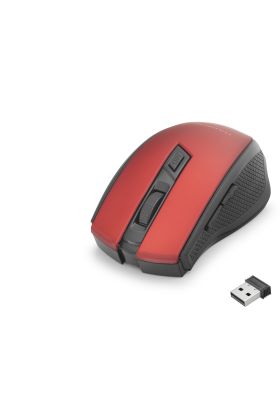 Kablosuz Mouse 800/1600 Dpi - Kırmızı Siyah HDX3404R