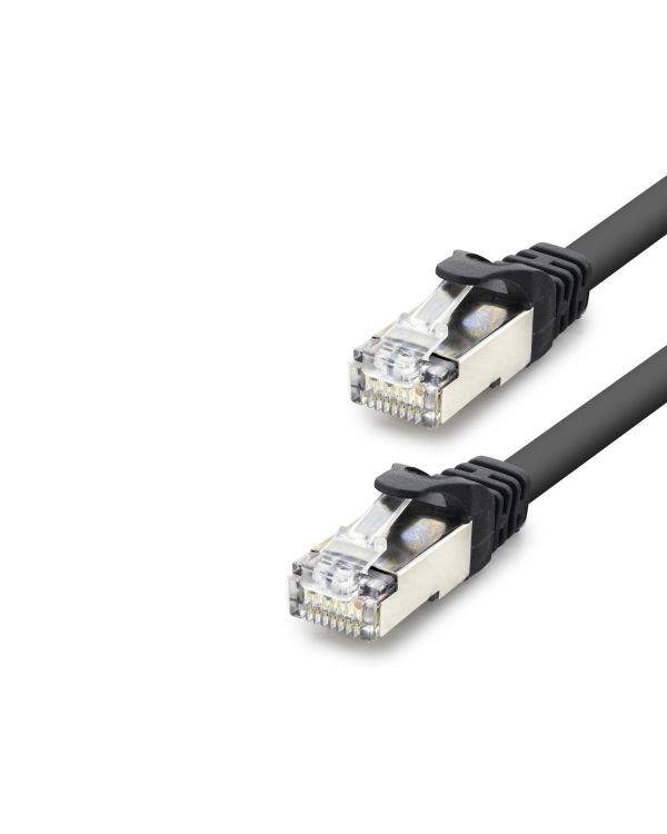 Cat7 Ethernet Patch Kablosu 10 Gbps 600 Mhz 3 M - Siyah HDX5092