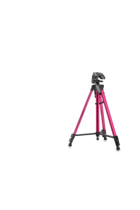 Telefon Tripodu Ayarlanabilir Kollu 140 Cm -Kırmızı HDX3366