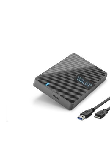 2.5 Sata Hdd/Ssd Harici Disk Kutusu Usb 3.0 Micro-B - Siyah HDX1792