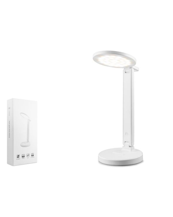 Usb Şarjlı Masa Lambası - Beyaz Q908