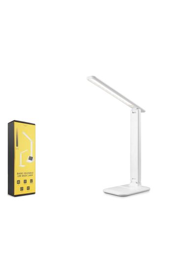 Usb Şarjlı Masa Lambası - Beyaz Q808-2