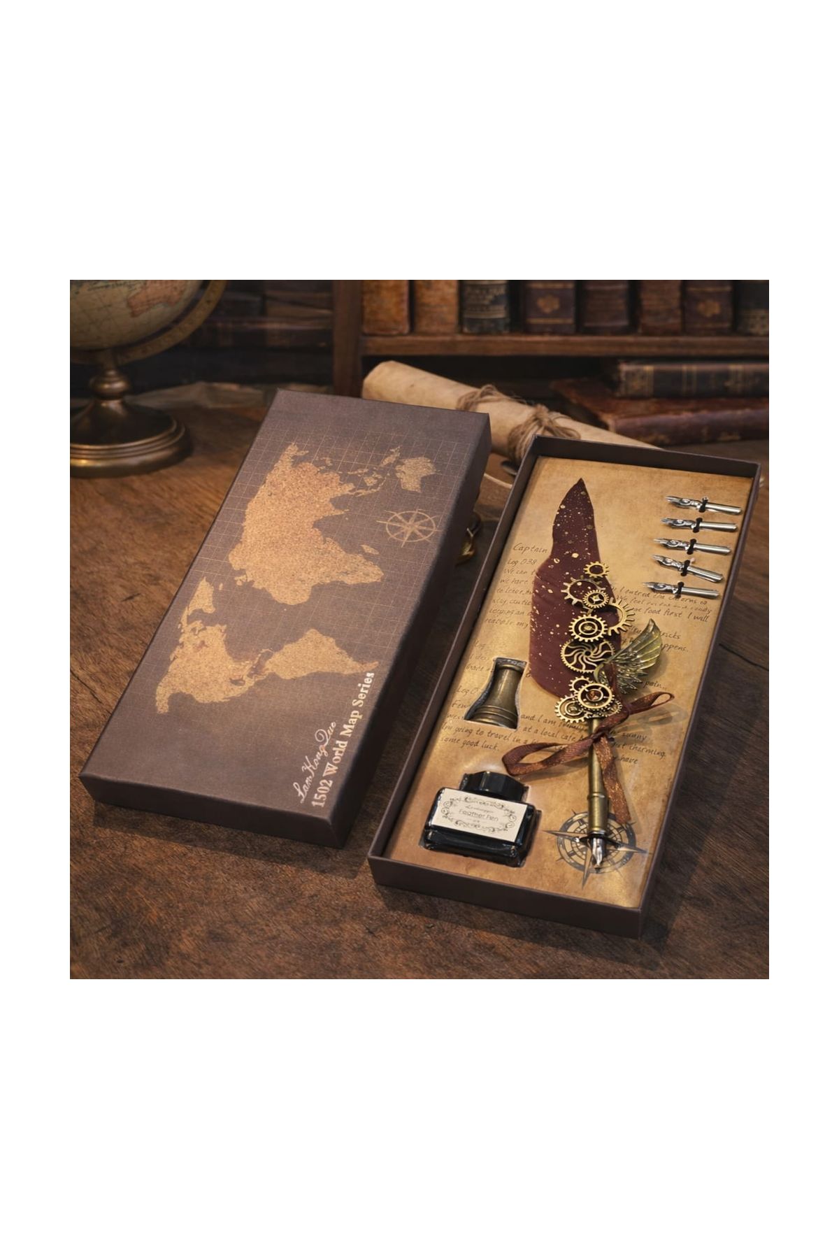 Vintage Divit Kalem Hediye Seti