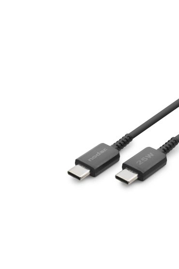 Type-C Şarj Ve Data Kablosu 25W 1 M - Siyah ND1101
