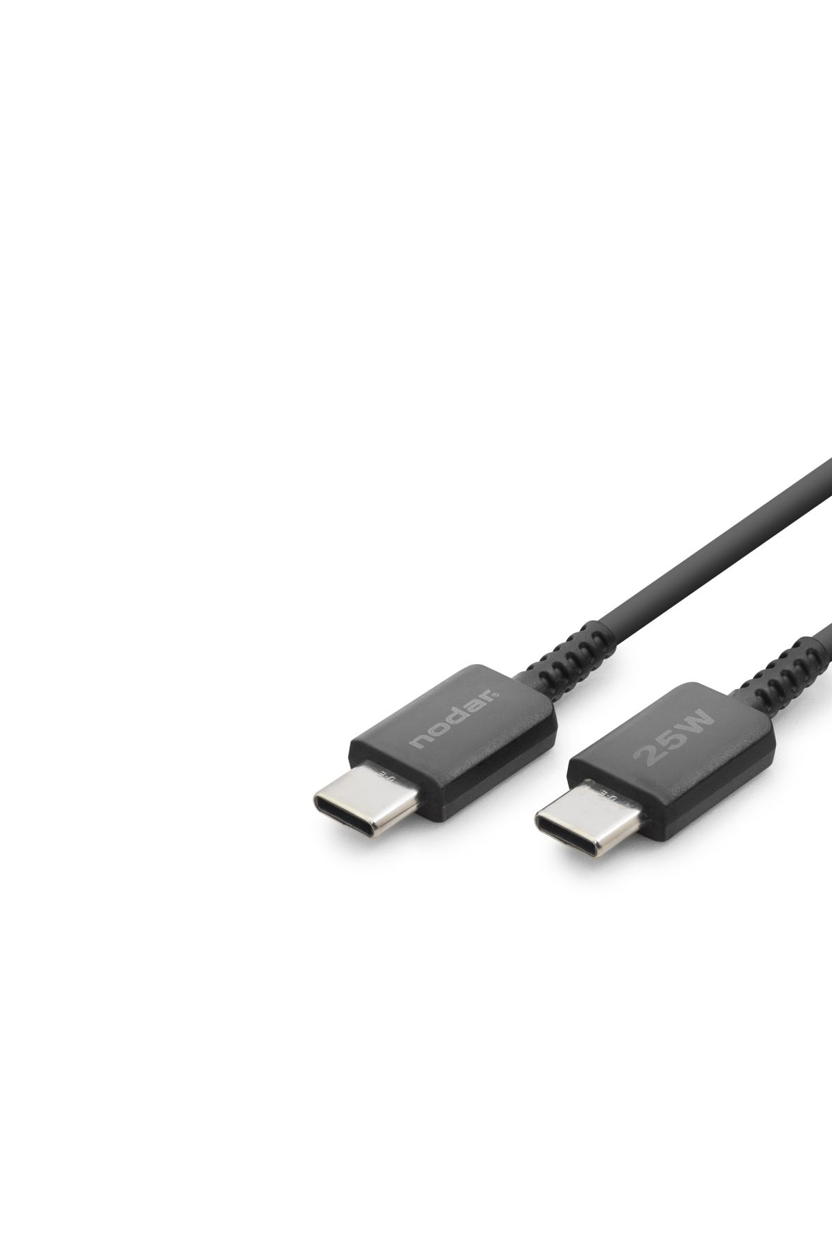Type-C Şarj Ve Data Kablosu 25W 1 M - Siyah ND1101