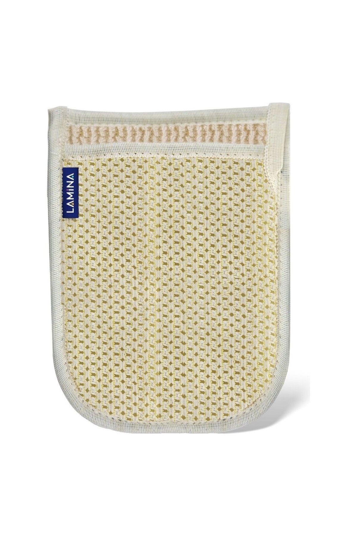 Çift Taraflı Pamuklu Banyo Eldiven Kesesi 12 Adet