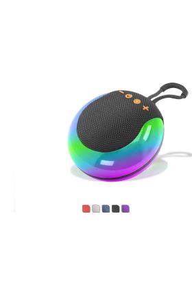 Mini Bluetooth Hoparlör Fm Rgb 12 X 6 X 12.3 Cm BS26
