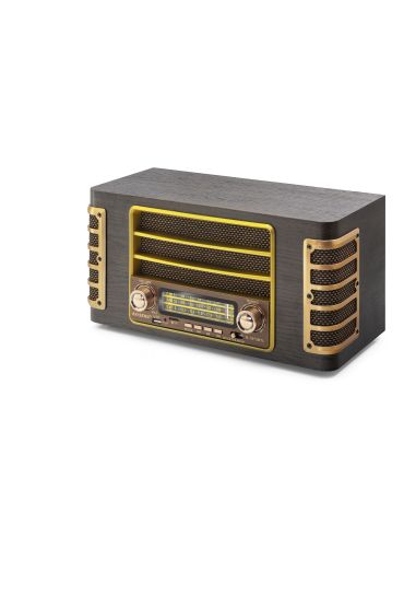 Bluetooth Nostaljik Hoparlör Fm 345 X 183 X 174 Cm R1973BT