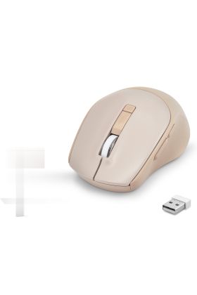Kablosuz Mouse 600/1600 Dpi - Altın HDX3408P