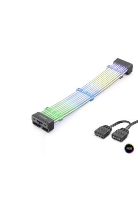 Silikon Işıklı Bükülebilir Argb Light Board 28 Pin - Siyah ND2803