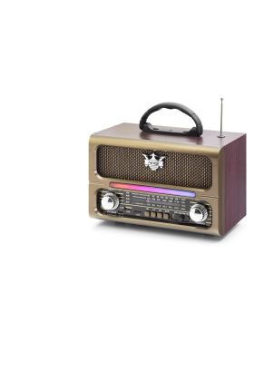 Bluetooth Nostaljik Hoparlör Fm 23 X 12.4 X 16.3 Cm NS8188BT