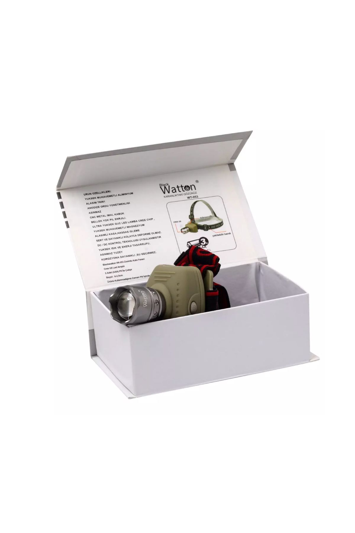 Süper Zoomlu Kafa Lambası Wt-053