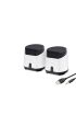 Masaüstü Hoparlör 1+1 USB + 3.5mm - Beyaz HD6024W