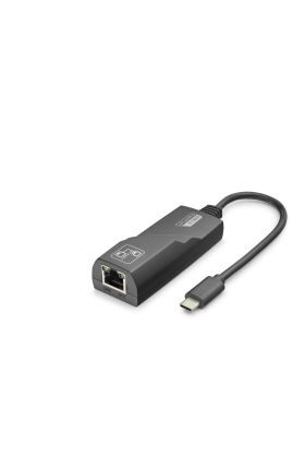 Type-C Usb 3.0 Ethernet Adaptör Gigabit - Siyah HDX7868