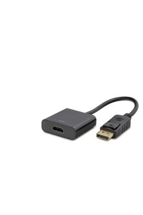 Displayport To Hdmi Dişi Görüntü Dönüştürücü 4K 30 Hz - Siyah HDX7873