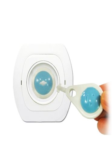 Amerikan Prize Uygun Anahtarlı Çuk Koruma Priz Kilidi 6 Adet