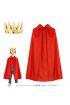 Çuk Kral Kostüm Seti (Taç + Pelerin)