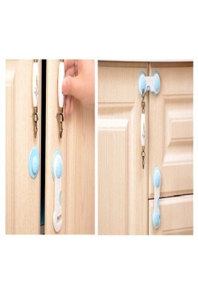 Çuk Koruma Kilidi - Geçmeli 2 Adet Dolap Kilidi
