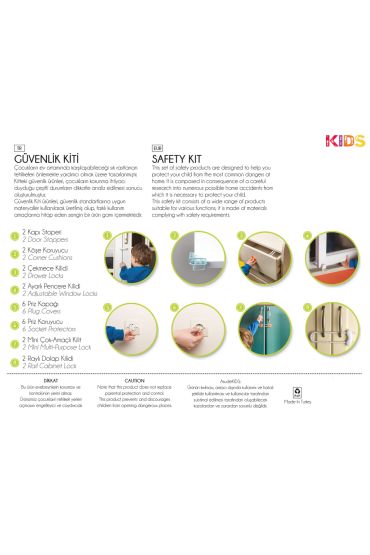 Çuk Güvenlik Seti - Profesyonel 26 Parça