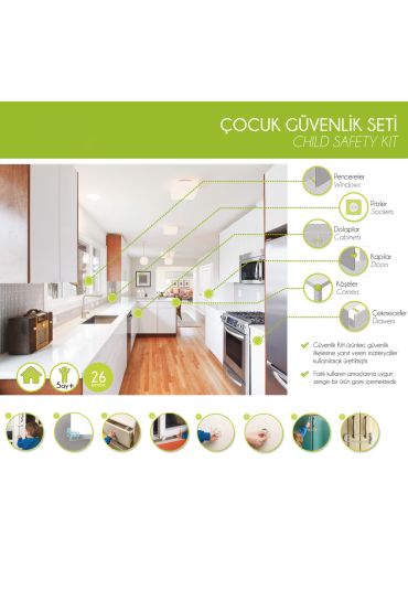 Çuk Güvenlik Seti - Profesyonel 26 Parça