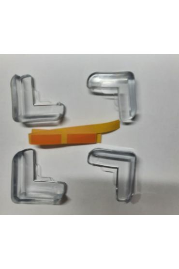 4 lü Masa Sehpa Köşe Koruyucu Silikon- Çuk Koruma Aparatı