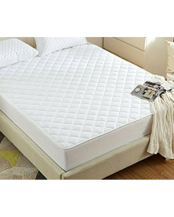 Kapitoneli Tek Kişilik Yatak Koruyucu Sıvı Geçirmez Alez (100 x 200 )