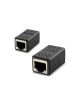 RJ45 Dişi - Dişi Uzatma Adaptörü - Siyah HDX5066