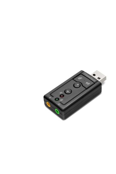 USB Harici Ses Kartı 7.1 - Siyah HDX5255