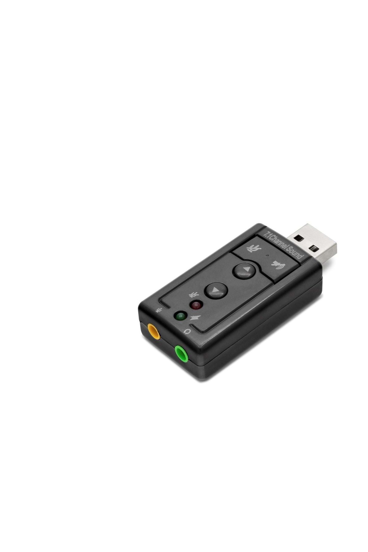 USB Harici Ses Kartı 7.1 - Siyah HDX5255